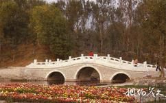 北京圆明园遗址公园旅游攻略之涵秋馆三孔桥