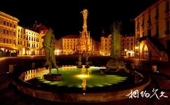 捷克奥洛穆茨圣三柱旅游攻略之阿里昂喷泉