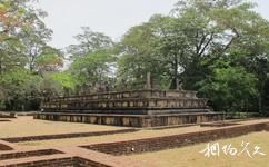 斯里蘭卡波隆納魯沃古城旅遊攻略之尼山卡·馬拉國王宮殿舊址