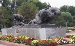 新疆生产建设兵团军垦博物馆旅游攻略之军垦第一犁雕像