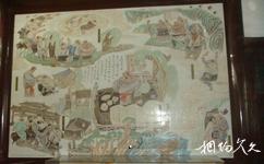 九江浔阳楼旅游攻略之彩绘壁画