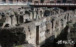 意大利罗马圆形斗兽场旅游攻略之竞技场地下结构