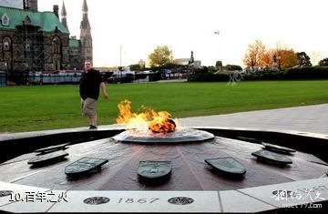 加拿大渥太华市-百年之火照片