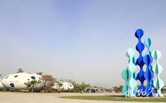 日照阳光海岸梦幻海滩公园旅游攻略之“UFO”造型建筑