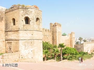 摩洛哥拉巴特-院内花园照片