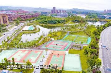 重慶璧山東嶽體育公園照片