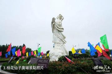 銅梁桂花博覽園-桂花仙子廣場照片