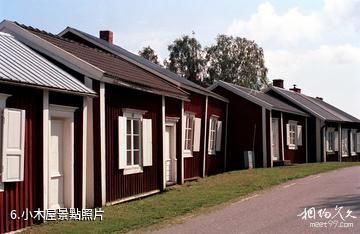 瑞典加默爾斯塔德教堂村-小木屋照片