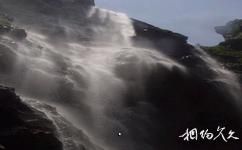 江西靈山旅遊攻略之茗洋湖三疊瀑布