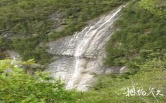 商洛牛背梁国家森林公园旅游攻略之百米瀑布