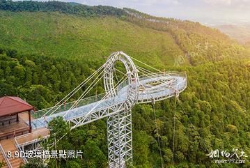 廣西高峰森林公園-9D玻璃橋照片