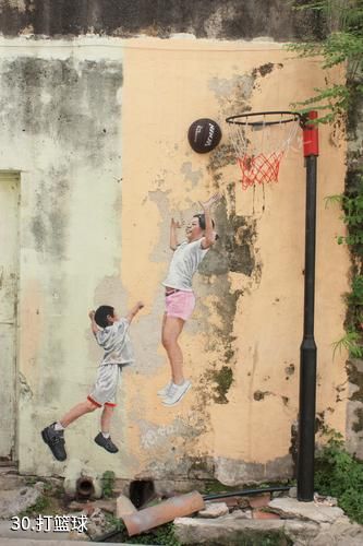 马来西亚槟城州-打篮球照片