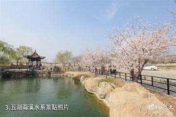 濱州鄒平櫻花山風景區-五湖兩溪水系照片