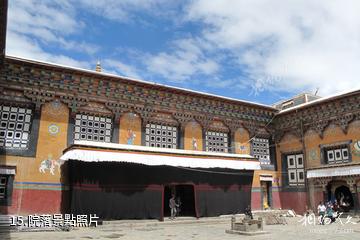 西藏薩迦寺-院落照片