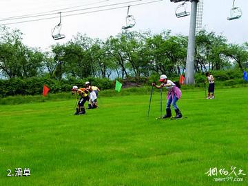 长春莲花山滑雪场-滑草照片