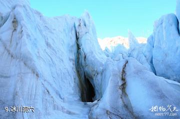 西藏曲登尼玛风景区-冰川洞穴照片