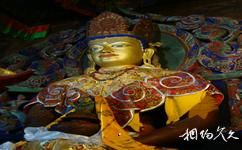 拉薩熱堆寺卓瑪拉康旅遊攻略之綠度母像