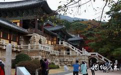 韩国佛国寺旅游攻略之莲花桥和七宝桥