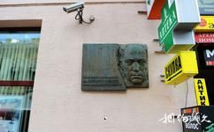 俄羅斯阿爾巴特街旅遊攻略之雷巴科夫紀念牌