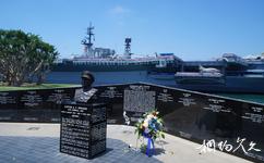 美国中途岛号航母博物馆旅游攻略之海军少将雕像