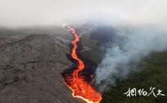 留尼汪富尔奈斯火山旅游攻略之熔岩