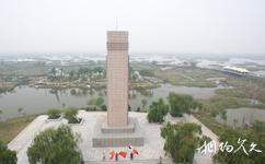 壽光洰淀湖旅遊攻略之牛頭鎮抗日武裝起義紀念碑