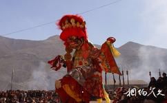 西藏昌都強巴林寺旅遊攻略之跳神