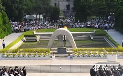 日本广岛和平纪念公园旅游攻略之千羽鹤纪念碑
