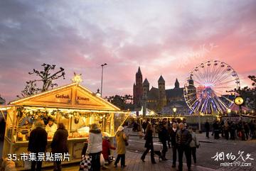 荷蘭馬斯特里赫特市-市集照片