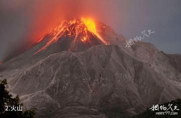 蒙特塞拉特岛苏弗里埃尔火山-火山照片