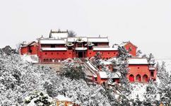 临汾市东岳庙旅游攻略之冬日雪景