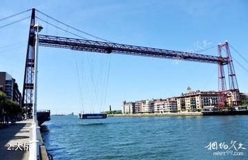 西班牙比斯卡亚桥-大桥照片