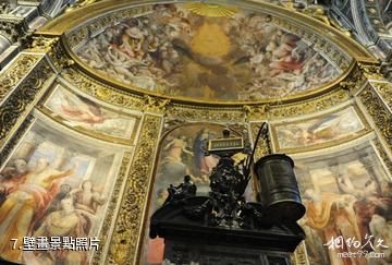 義大利錫耶納-壁畫照片