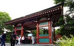 日本箱根平和公園旅遊攻略之金剛力士門
