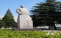 北京邮电大学校园概况之李白烈士雕像