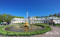 聖彼得堡夏宮旅遊攻略之特里同噴泉