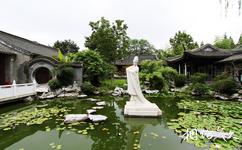 泰州梅蘭芳紀念館旅遊攻略之楊太真大型漢白玉藝術形象