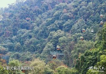 重慶巴南南溫泉旅遊風景區-觀光索道照片