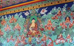 包頭妙法禪寺旅遊攻略之壁畫
