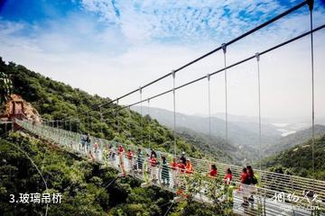 大悟湖北十八潭生态旅游区-玻璃吊桥照片