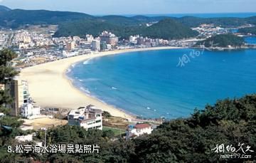 韓國海雲台-松亭海水浴場照片