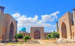 烏茲別克撒馬爾罕旅遊攻略之雷吉斯坦廣場