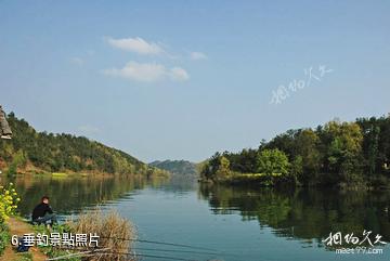 漢中南沙河風景區-垂釣照片
