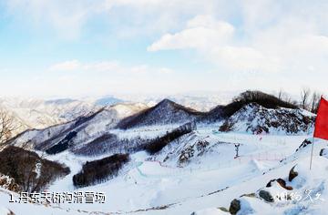 丹东天桥沟滑雪场照片