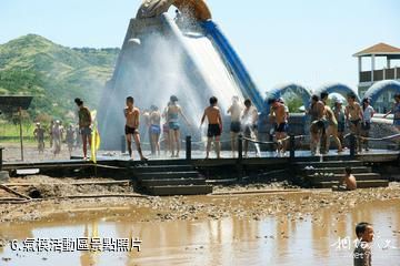 舟山秀山島滑泥主題公園-氣模活動區照片