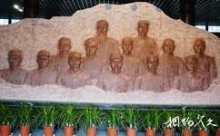 淮安蘇皖邊區政府舊址紀念館旅遊攻略之領導人群雕