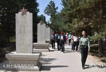 臨澤梨園口戰役紀念館-烈士陵墓照片