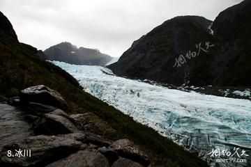 新西兰福克斯冰川-冰川照片