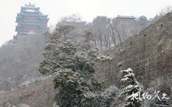 南京棲霞寺旅遊攻略之雪景