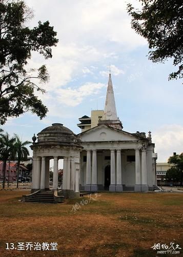 马来西亚槟城州-圣乔治教堂照片